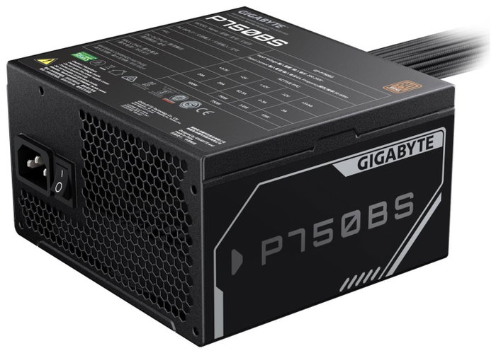 Gigabyte P750BS Fuente de alimentación 750 W 80 PLUS Bronze ATX Negro