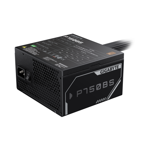 Gigabyte P750BS Fuente de alimentación 750 W 80 PLUS Bronze ATX Negro