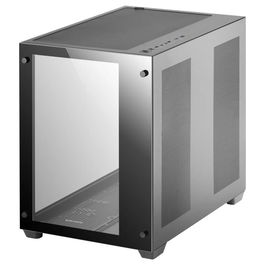 Mars Gaming MCV3 Torre Gaming ATX/E-ATX, Negro, XXL, con doble ventana de cristal templado, estructura modular, soporte para refrigeración líquida