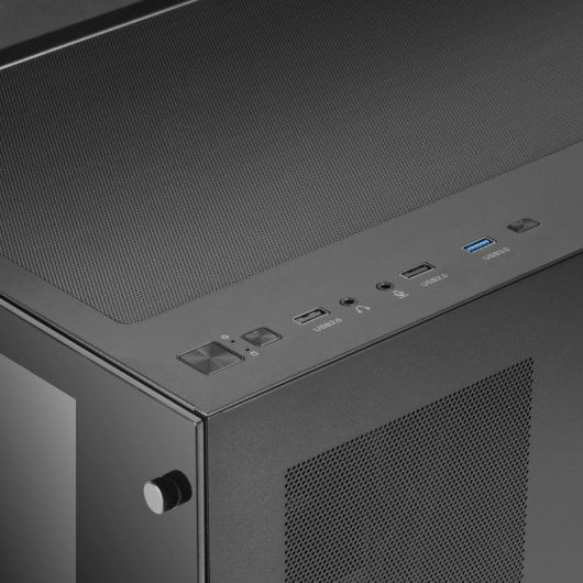 Mars Gaming MCV3 Torre Gaming ATX/E-ATX, Negro, XXL, con doble ventana de cristal templado, estructura modular, soporte para refrigeración líquida