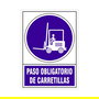 DUVER Señal 657 Paso Obligatorio De Carretillas Plas.295X210''