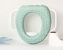 KioKids Petits moments Reductor WC Acolchado con Asas Protector Salpicaduras Verde Salvia +12 Meses