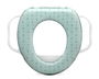 KioKids Petits moments Reductor WC Acolchado con Asas Protector Salpicaduras Verde Salvia +12 Meses