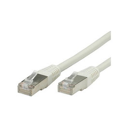 VALUE Patch Cord Categoría 5e Clase D FTP Gris 20 m - Cable de Red RJ-45 a RJ-45, para 10/100Base-T(X), 100 Mbps, Macho/Macho
