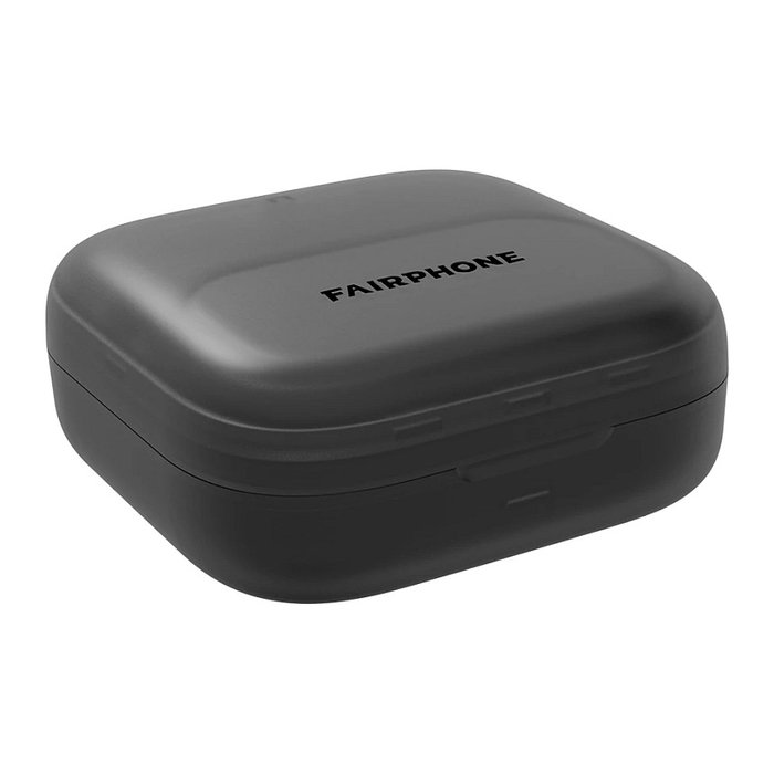 Fairphone Fairbuds V2 - Auriculares Inalámbricos True Wireless con Bluetooth 5.3, Reducción Activa de Ruido (ANC), IP54, 26h de Autonomía, USB-C, Negro