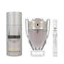 Paco Rabanne Invictus Set de Eau de Toilette 100 ml, Desodorante 150 ml y Mini EdT 10 ml