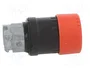 SCHNEIDER ELECTRIC Interruptor de emergencia Harmony XB4 rojo