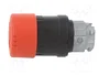 SCHNEIDER ELECTRIC Interruptor de emergencia Harmony XB4 rojo