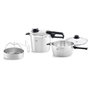 Fissler Vitavit Premium Set de Ollas a Presión 6 L y 3,5 L