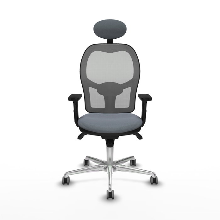 PIQUERAS Y CRESPO Silla de oficina Jorquera Gris con mecanismo Sincro PIQUERAS Y CRESPO Silla de oficina Jorquera Gris con mecanismo Sincro