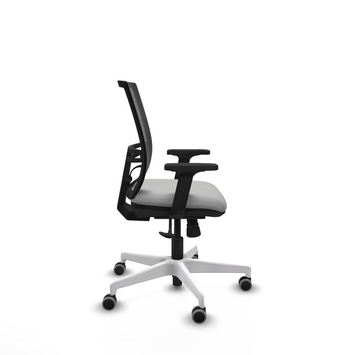PIQUERAS Y CRESPO Silla de oficina Yunquera Gris claro y Negro PIQUERAS Y CRESPO Silla de oficina Yunquera Gris claro y Negro