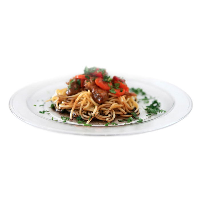 RB Drinks Plato Transparente Diámetro 27 cm (6 Unidades) Libre de BPA Apto Lavavajillas Microondas