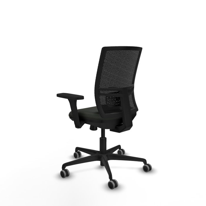 PIQUERAS Y CRESPO Silla de oficina Yunquera con mecanismo Sincro/Traslack, Brazos 3D, Negro PIQUERAS Y CRESPO Silla de oficina Yunquera con mecanismo Sincro/Traslack, Brazos 3D, Negro