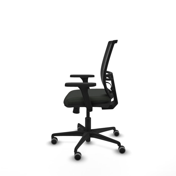 PIQUERAS Y CRESPO Silla de oficina Yunquera con mecanismo Sincro/Traslack, Brazos 3D, Negro PIQUERAS Y CRESPO Silla de oficina Yunquera con mecanismo Sincro/Traslack, Brazos 3D, Negro