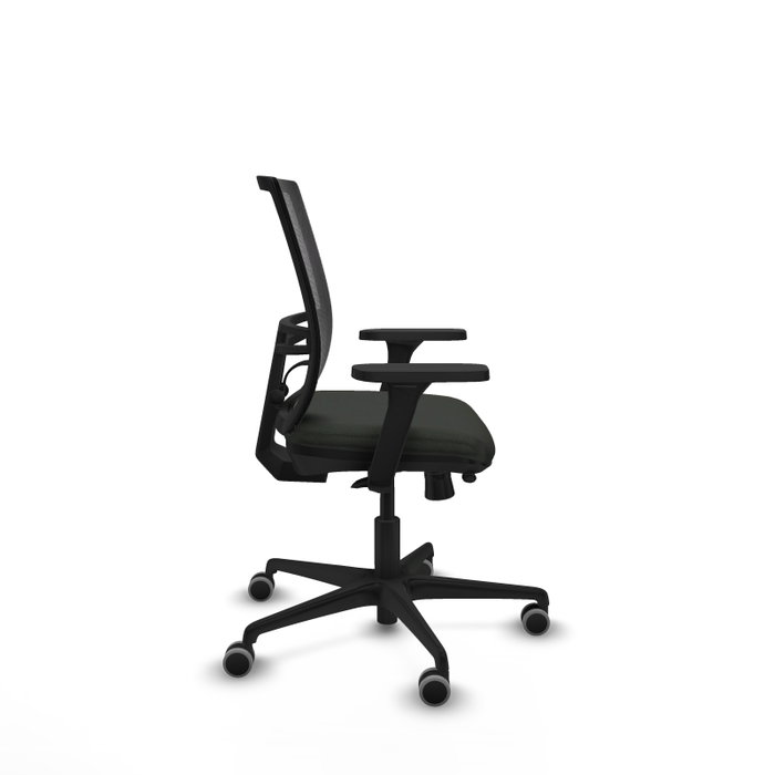 PIQUERAS Y CRESPO Silla de oficina Yunquera con mecanismo Sincro/Traslack, Brazos 3D, Negro PIQUERAS Y CRESPO Silla de oficina Yunquera con mecanismo Sincro/Traslack, Brazos 3D, Negro