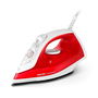 Philips GC1742/40 Plancha de Vapor Easyspeed, 220 ml Depósito, Anticalc, 2000W, Vapor 25g/min, Blanco y Rojo