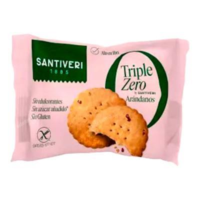 SANTIVERI Galletas Arándanos Triple Zero 3u SANTIVERI Galletas Arándanos Triple Zero 3u