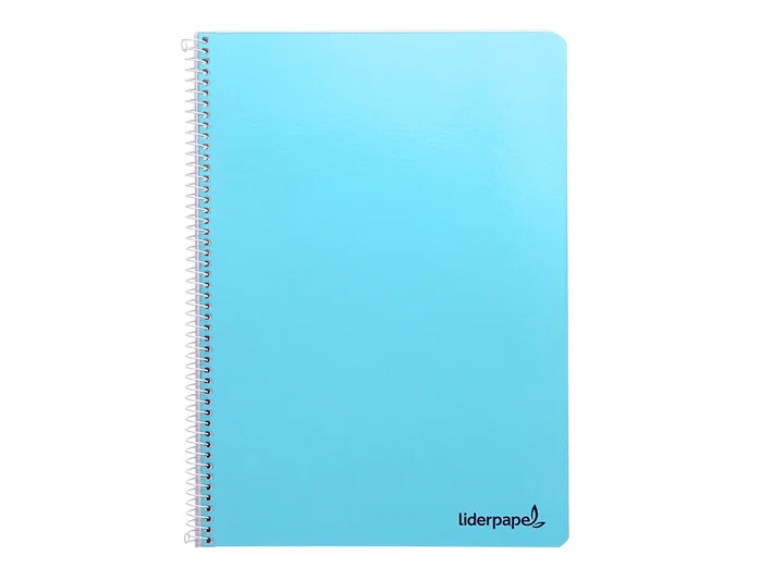Liderpapel Cuaderno Espiral Micro Smart A4 Tapa Blanda 80 Hojas