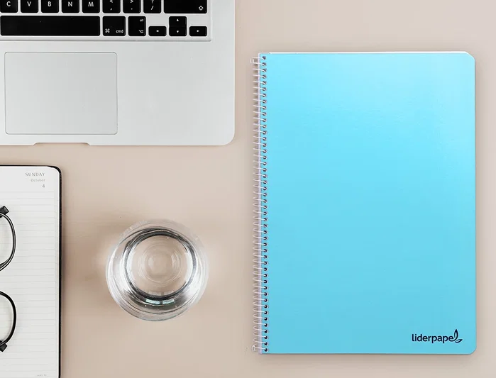 Liderpapel Cuaderno Espiral Micro Smart A4 Tapa Blanda 80 Hojas