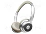 LogiLink BT 6.0 Headset, plata