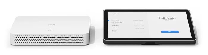 Logitech 991-000400 Sistema de Videoconferencia CollabOS - Kit Bundle con Tap IP, RoomMate, Pantalla Táctil 10.1", Certificado Zoom y Teams, WiFi, Ethernet, HDMI