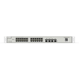 Ruijie Networks RG-NBS3200-24GT4XS Switch Gestionado L2, 24 Puertos Gigabit y 4 SFP+ 10G, Gris