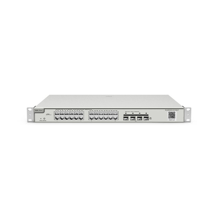 Ruijie Networks RG-NBS3200-24GT4XS Switch Gestionado L2, 24 Puertos Gigabit y 4 SFP+ 10G, Gris Ruijie Networks RG-NBS3200-24GT4XS Switch Gestionado L2, 24 Puertos Gigabit y 4 SFP+ 10G, Gris