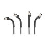 DeLOCK Cable de red RJ45 Slim Cat.6A U/FTP 3 m Negro
