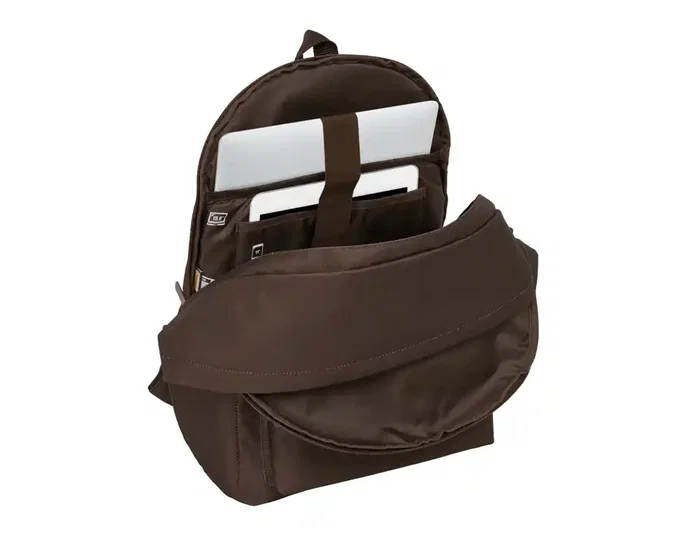 Safta Mochila Doble para Portátil 15,6'' con USB El ganso basics