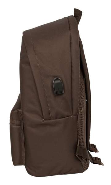 Safta Mochila Doble para Portátil 15,6'' con USB El ganso basics