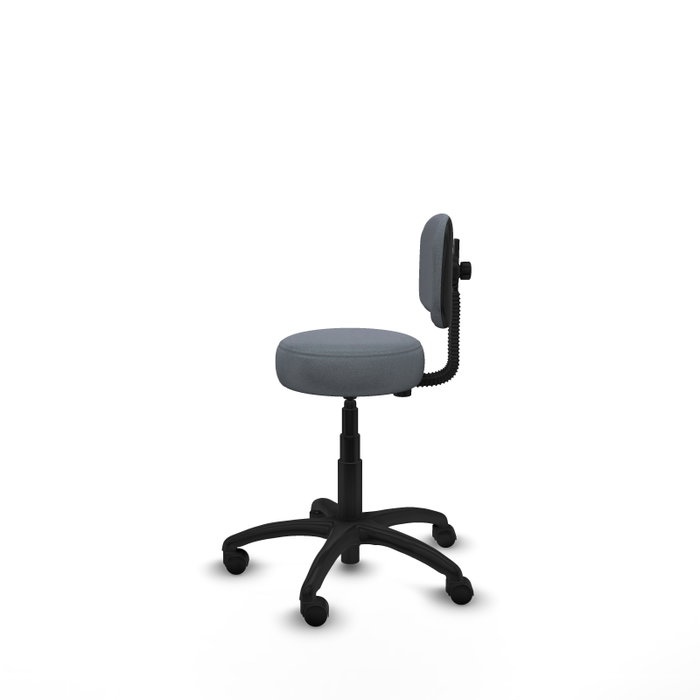 PIQUERAS Y CRESPO Silla de oficina Llanos Gris sin brazos PIQUERAS Y CRESPO Silla de oficina Llanos Gris sin brazos