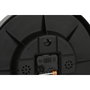 DKD Home Decor Set de 2 Relojes de Pared con Termómetro e Higrómetro, PVC, Negro/Gris