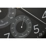 DKD Home Decor Set de 2 Relojes de Pared con Termómetro e Higrómetro, PVC, Negro/Gris
