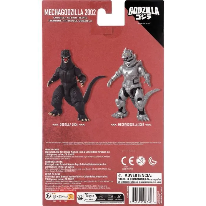 Bandai Godzilla Figura 92342 Mecha Godzilla 15 cm