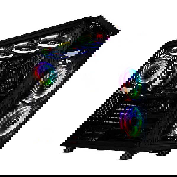 Thermaltake CL-F076-PL12SW-A Kit 3x Ventiladores Riing Plus 12 RGB de 120mm