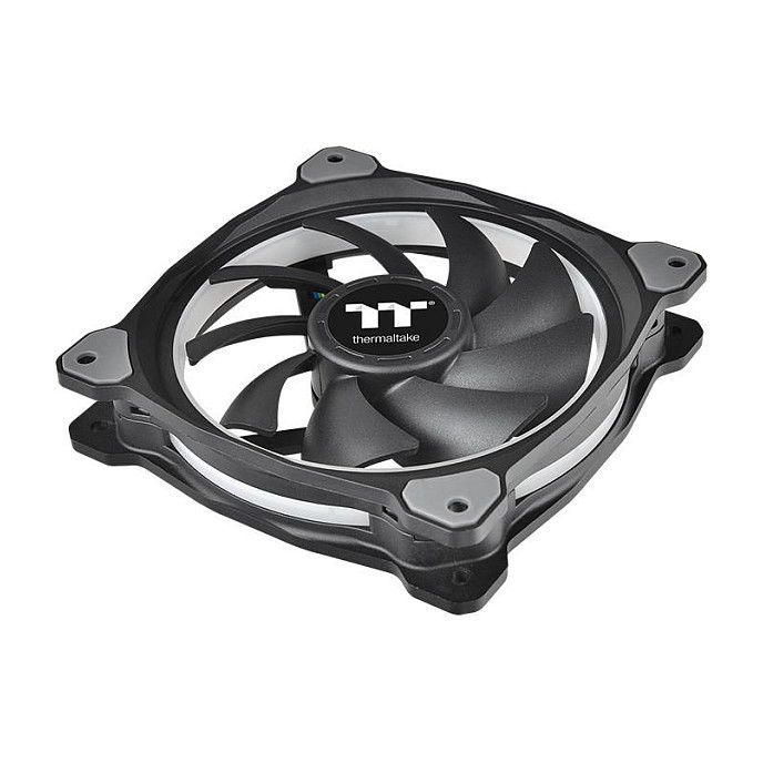 Thermaltake CL-F076-PL12SW-A Kit 3x Ventiladores Riing Plus 12 RGB de 120mm