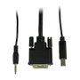 Inter-Tech KVM Switch AS-21DA DVI de 2 puertos, Metal, Front US