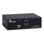 Inter-Tech KVM Switch AS-21DA DVI de 2 puertos, Metal, Front US