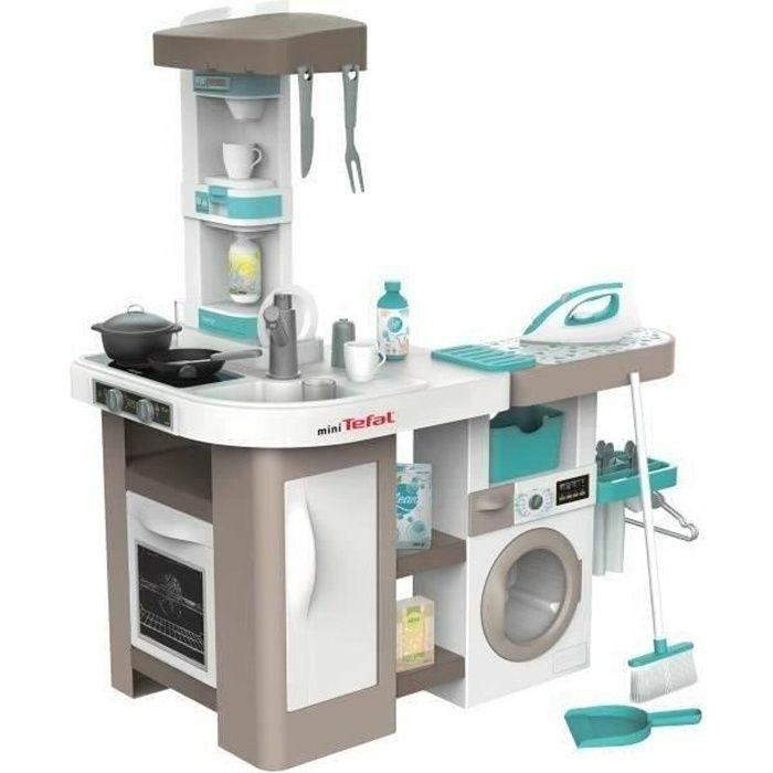 Smoby Cocina Clean Tefal con zona de limpieza Smoby Cocina Clean Tefal con zona de limpieza