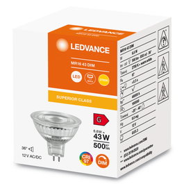 Ledvance Bombilla LED Spot GU5,3 6,6W 500Lm 2700K 36º IP20 Regulable