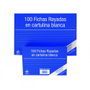 Mariola Fichas de Cartulina Lisa Blanca 95x65 mm