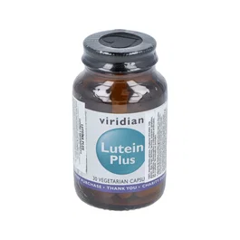 VIRIDIAN Luteína Plus - Complemento alimenticio con extracto de luteína, arándano y vitaminas - 30 cápsulas vegetarianas