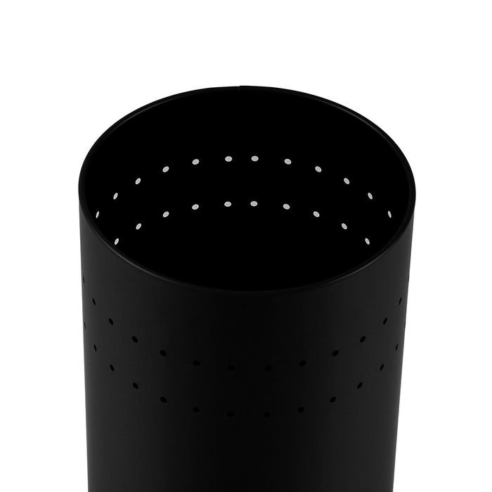 Paraguero Negro Luma Versa 23X50CM