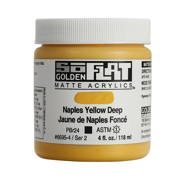 Golden SoFlat Naples Amarillo Deep 118 ml Golden SoFlat Naples Amarillo Deep 118 ml