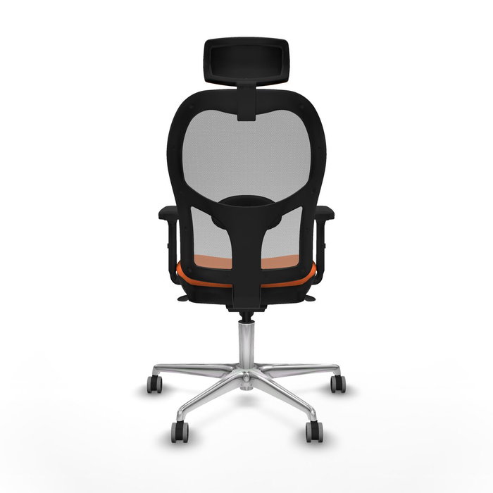 PIQUERAS Y CRESPO Silla de oficina Jorquera Naranja y Gris PIQUERAS Y CRESPO Silla de oficina Jorquera Naranja y Gris
