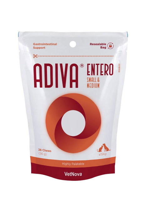 Vetnova ADIVA Entero 7.5 Small & Medium 28 Chews