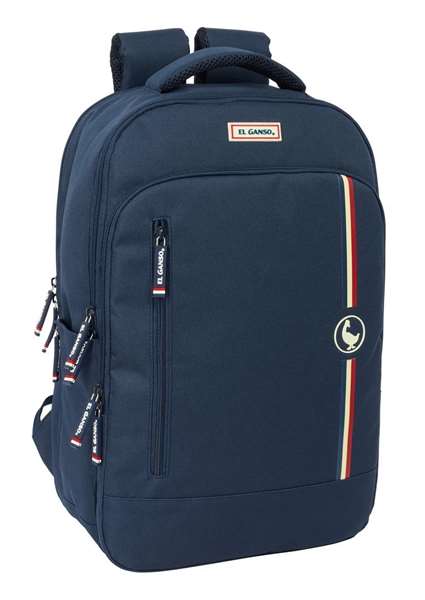 El Ganso Mochila Portátil Eclipse 15,6" para Tablet y USB con Puerto, 29x44x15 cm