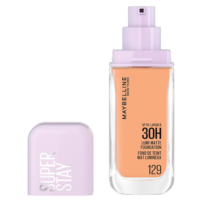 Maybelline Superstay Lumi Matte Foundation #129 30 ml - Base de Maquillaje Mate Luminoso 30H de Duración