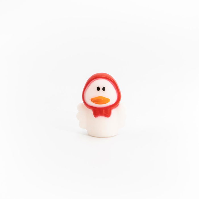 Tachan Set de 5 Marionetas de Baño Patito Feo para Niños +3 Años Juguetes de Goma para Estimular Imaginación