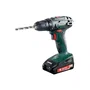 Metabo BS 18 Taladro Atornillador 18V, 2 baterías 1.5Ah Li-Power, Cargador SC 60 Plus y Maletín